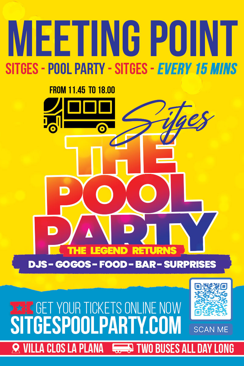 Sitges Pool Party Transport Details